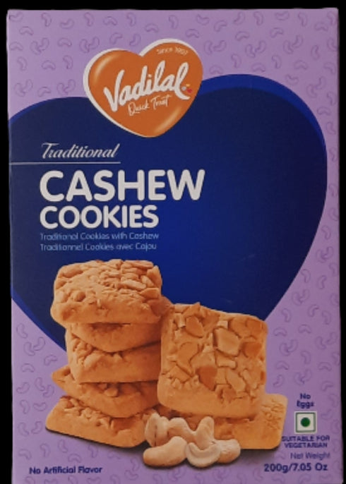 VADILAL - CASHEW COOKIES - 200GM